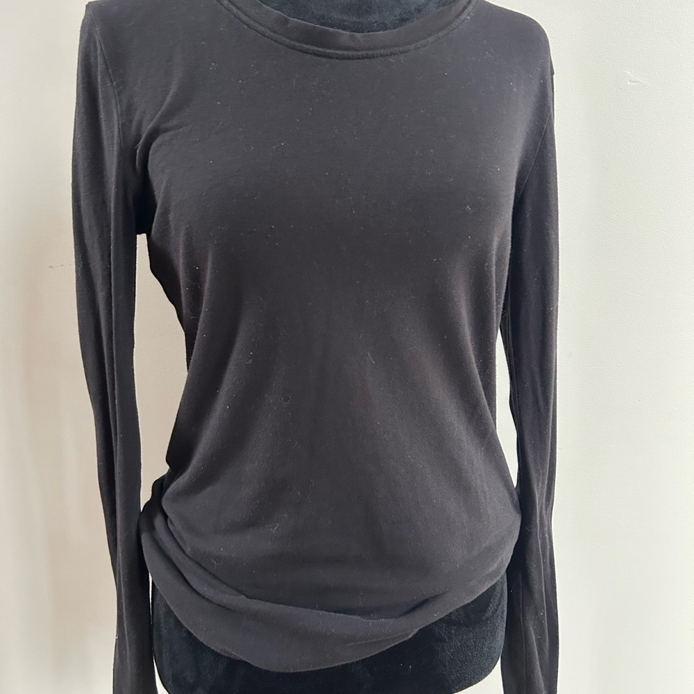 Healing Hands Black Long Sleeve Women's Tee